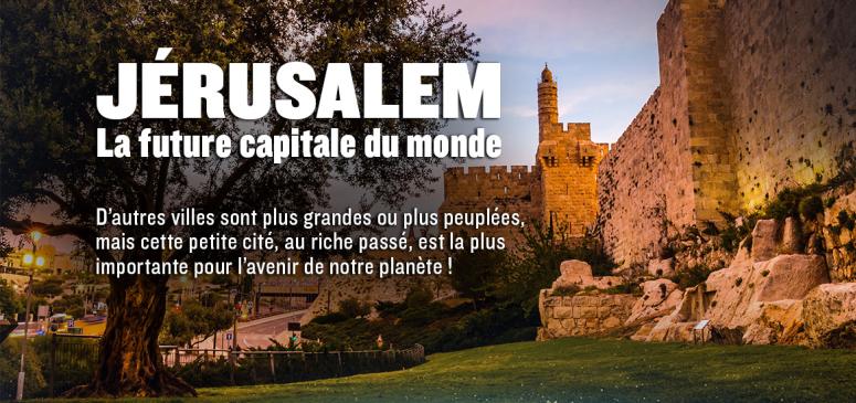 Front slider -- Jérusalem: la future capitale du monde