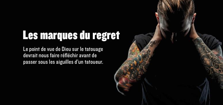 Front slider -- Les marques du regret