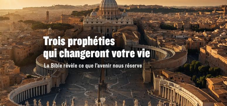 Front slider -- Trois prophéties qui changeront votre vie