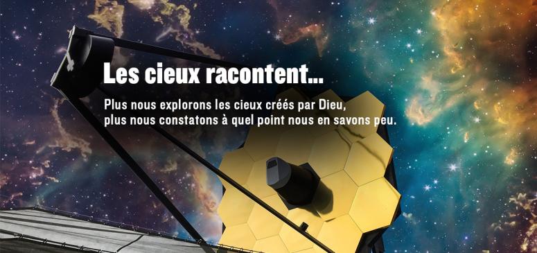 Front slider -- Les cieux racontent…