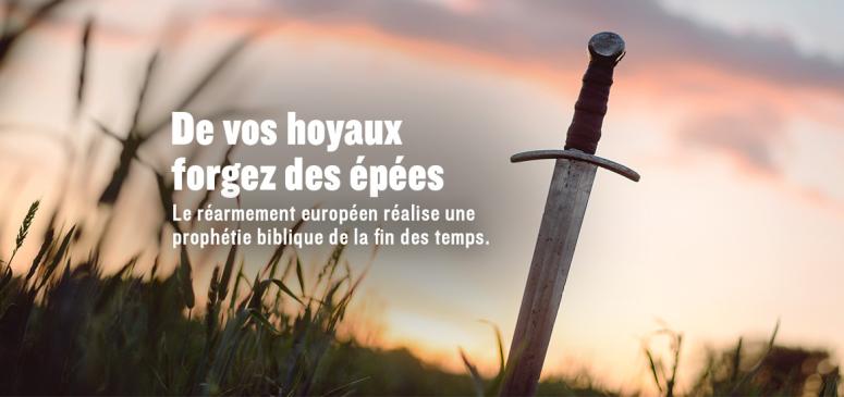 Front slider -- De vos hoyaux forgez des épées