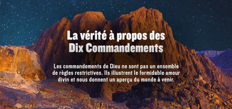 Front Slider -- La vérité à propos des Dix Commandements